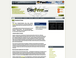 sitefever.com screenshot