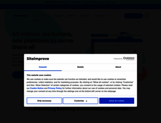 siteimprove.com screenshot