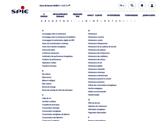 siteindex.spie.com screenshot