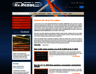 sitekvrezac.cz screenshot