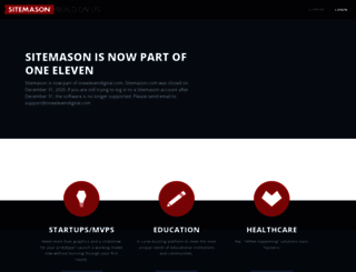 sitemason.com screenshot