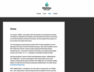 sitemax.am screenshot