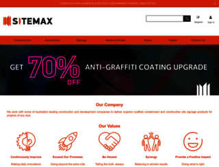 sitemax.com.au screenshot