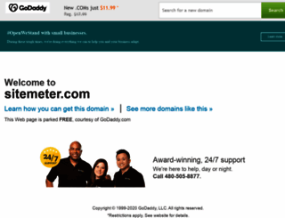 sitemeter.com screenshot