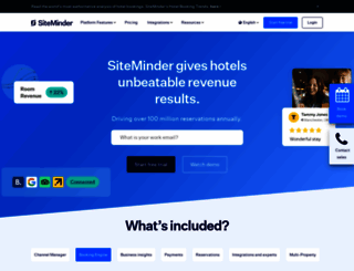 siteminder.com screenshot