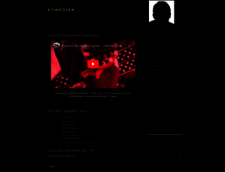 sitenoise.com screenshot