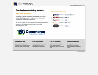 siteowners.com screenshot