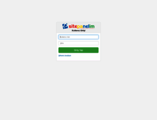 sitepanelim.com screenshot