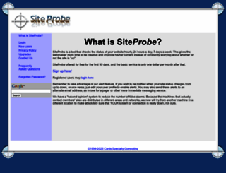 siteprobe.com screenshot