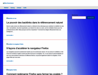 sites-dynamiques.com screenshot