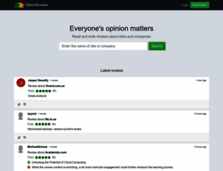 sites-reviews.com screenshot