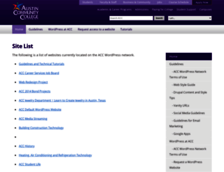 sites.austincc.edu screenshot