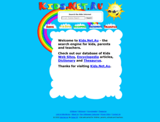 sites.kids.net.au screenshot