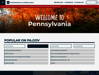 sites.state.pa.us screenshot