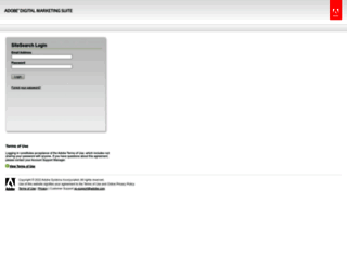 sitesearch.omniture.com screenshot