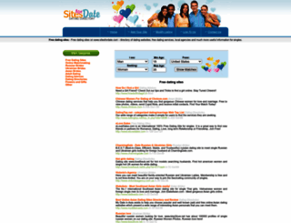 sitesfordate.com screenshot