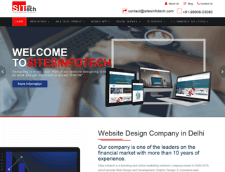 sitesinfotech.com screenshot
