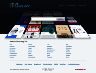 sitesondisplay.com screenshot