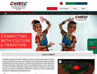 sitetest.chirec.ac.in screenshot