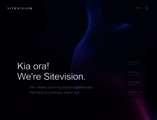sitevision.co.nz screenshot