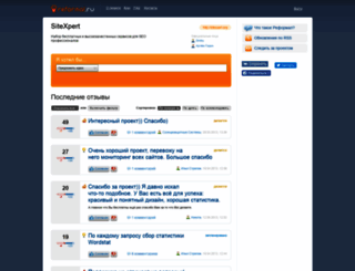 sitexpert.reformal.ru screenshot