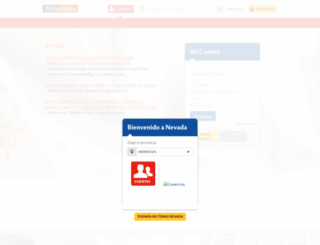 sitio-seguro.tarjetanevada.com.ar screenshot