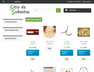 sitiodesubastas.com screenshot