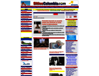 sitioscolombia.com screenshot