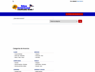 sitiosdominicana.com screenshot