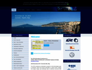 sitis-conf.org screenshot