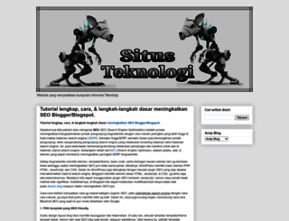 situs-teknologi.blogspot.com screenshot