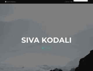 sivakodali.net screenshot