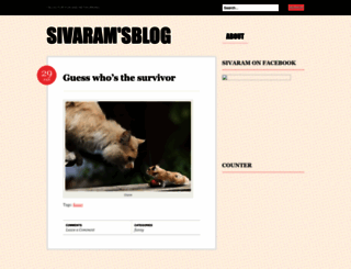 sivaram1250.wordpress.com screenshot