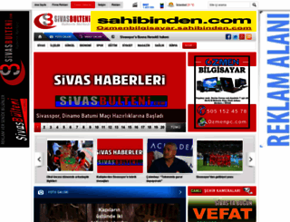 sivasbulteni.com screenshot