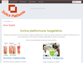 sivilceplatformu.com screenshot