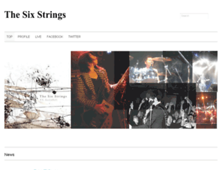 six-strings.jp screenshot