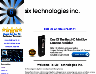 six-tech.com screenshot