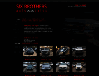 sixbrothersauto.com screenshot