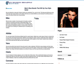 sixdegreesbroadway.com screenshot