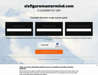 sixfiguremastermind.com screenshot