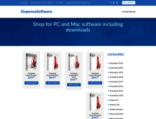 sixpencesoftware.com screenshot