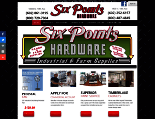 sixpointshardware.com screenshot