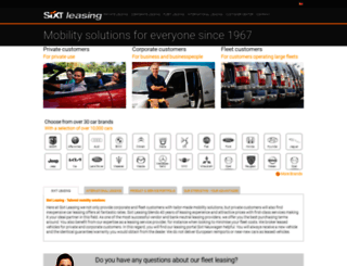 sixt-leasing.com screenshot