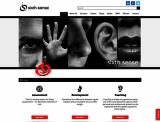 sixthsenseconsulting.com screenshot