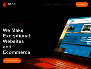 sizzlewebdesign.co.uk screenshot