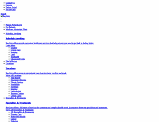 sjbhealth.org screenshot