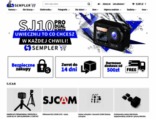sjcam.pl screenshot