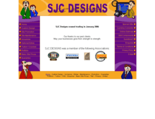 sjcdesigns.com screenshot