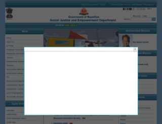 sje.rajasthan.gov.in screenshot
