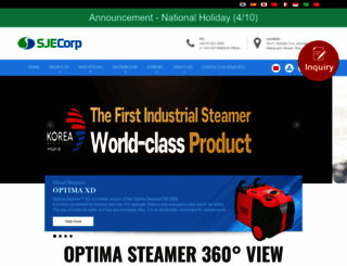 sjecorp.com screenshot